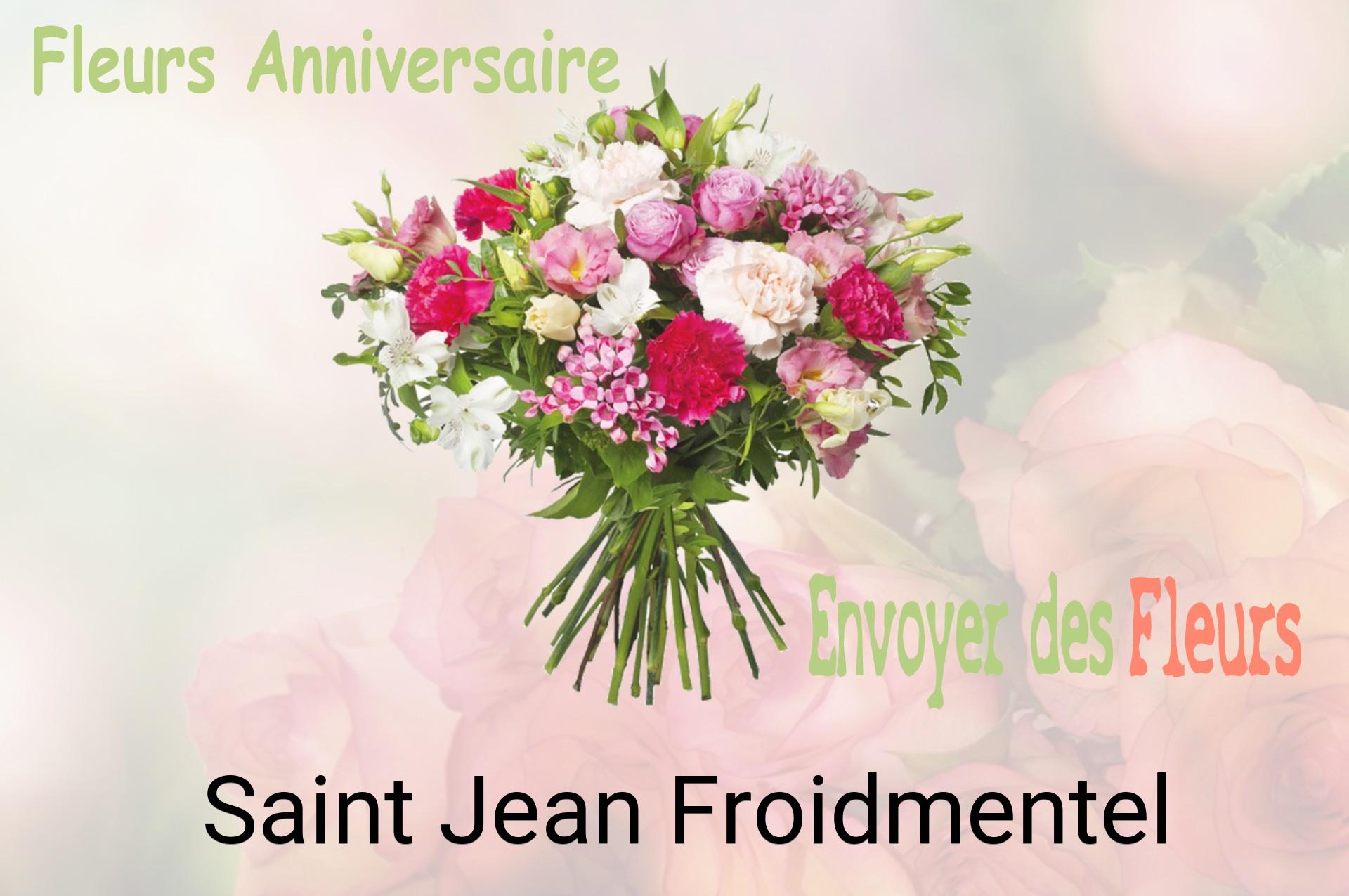 Bouquet de fleurs d’anniversaire livré à Saint-Jean-Froidmentel